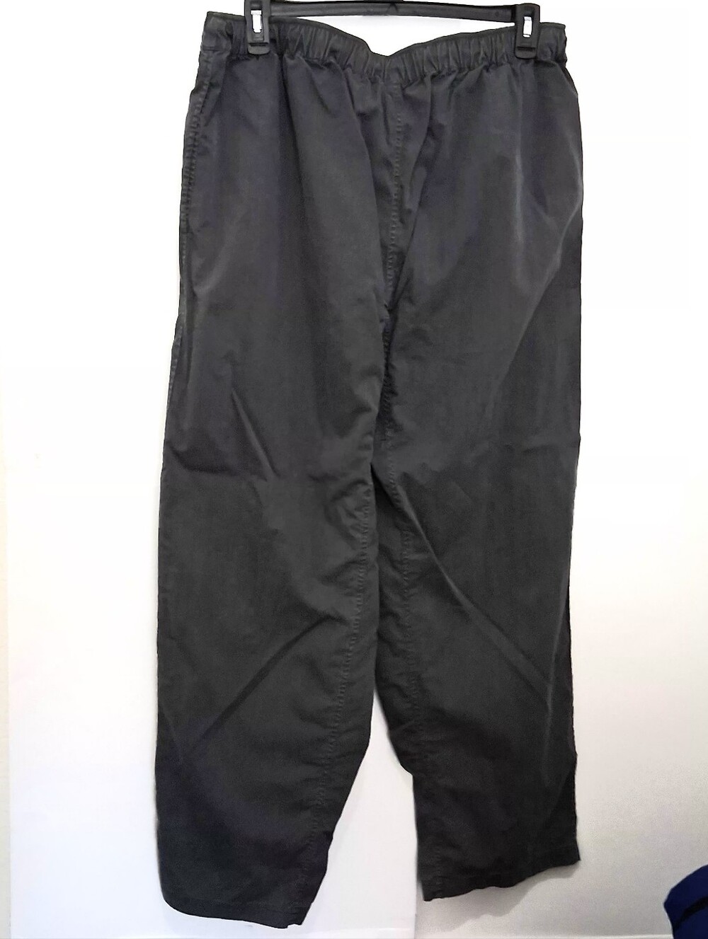 SKIMS Men Gray Elastic-Waist Chino Pants Size XL NWOT